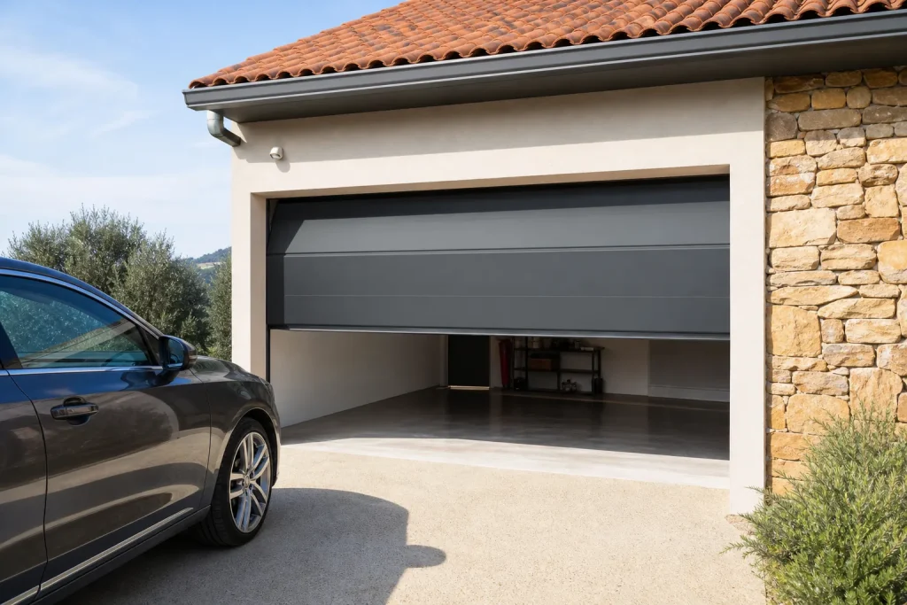 Porte de garage motorisée